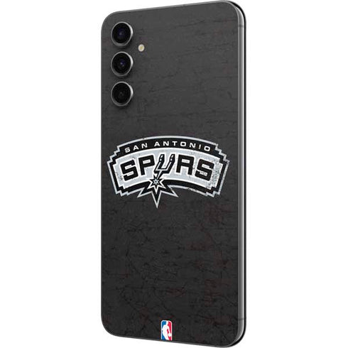 NBA San Antonio Spurs Distressed Galaxy A14 5G Skin